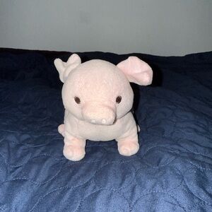 Adorable Pink Plush Pig Toy
